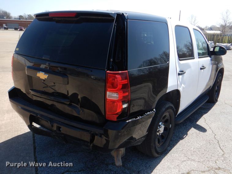 image for item JL9118 2013 Chevrolet Tahoe Police  SUV