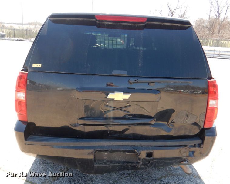 image for item JL9118 2013 Chevrolet Tahoe Police  SUV