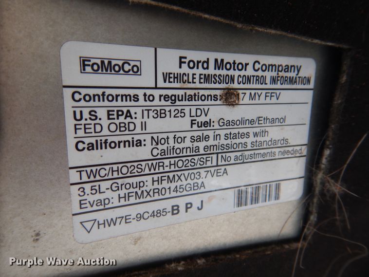 image for item JL9119 2017 Ford Taurus