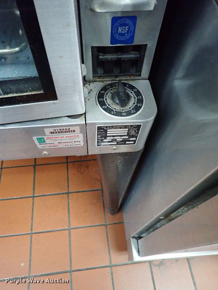 image for item JO9578 Blodgett oven