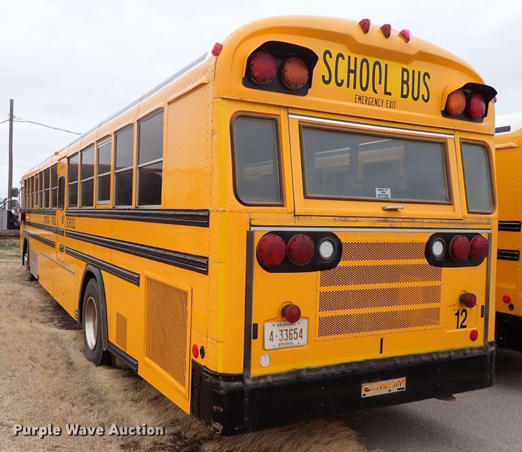 image for item JO9628 2000 Blue Bird All American  school bus