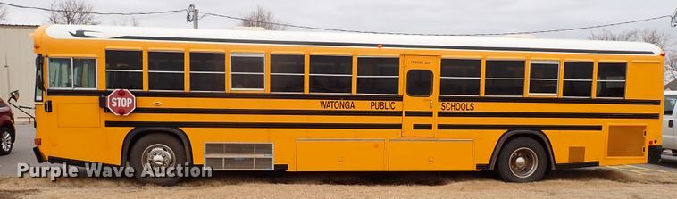 image for item JO9628 2000 Blue Bird All American  school bus