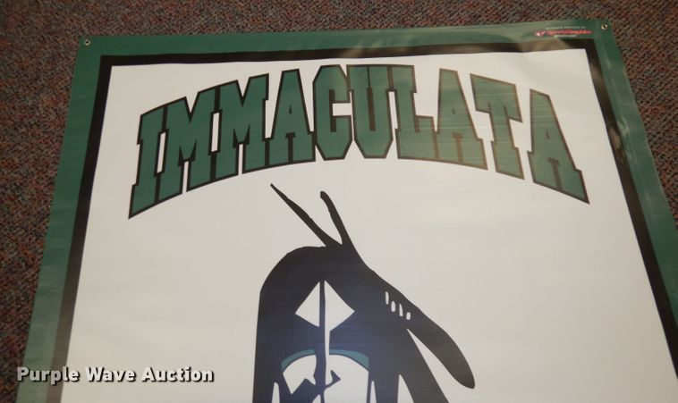 image for item JV9235 Immaculata Raiders vinyl banner