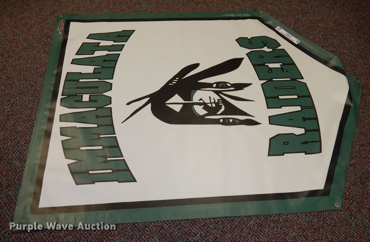 image for item JV9235 Immaculata Raiders vinyl banner