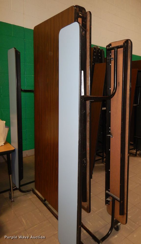 image for item JV9236 (12) folding lunchroom tables