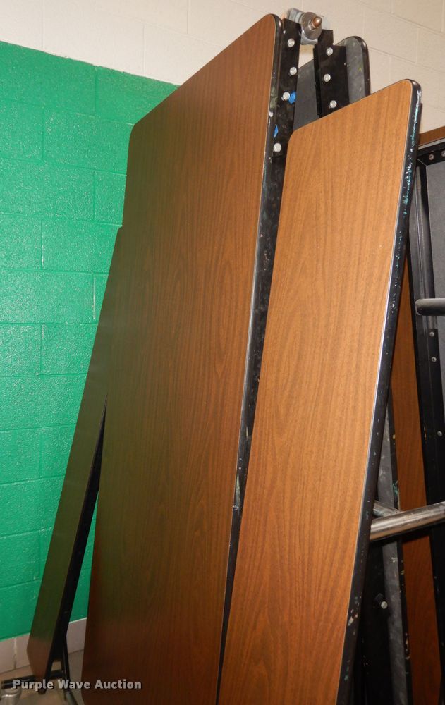 image for item JV9236 (12) folding lunchroom tables