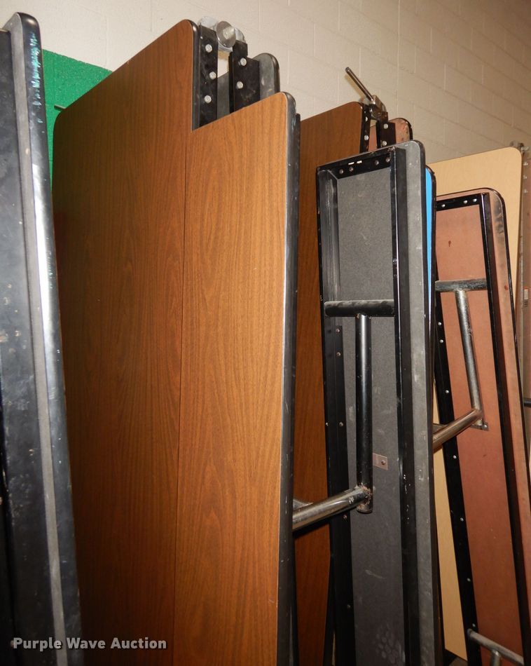 image for item JV9236 (12) folding lunchroom tables