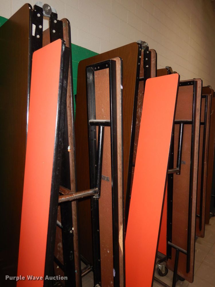 image for item JV9236 (12) folding lunchroom tables