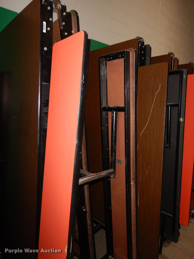 image for item JV9236 (12) folding lunchroom tables