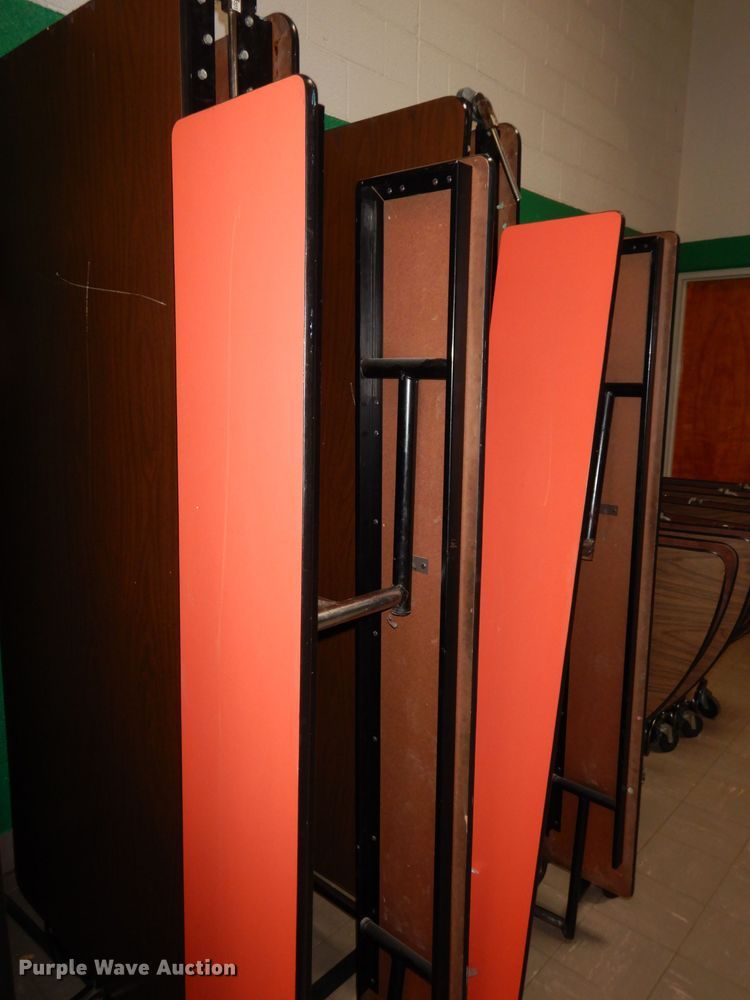 image for item JV9236 (12) folding lunchroom tables