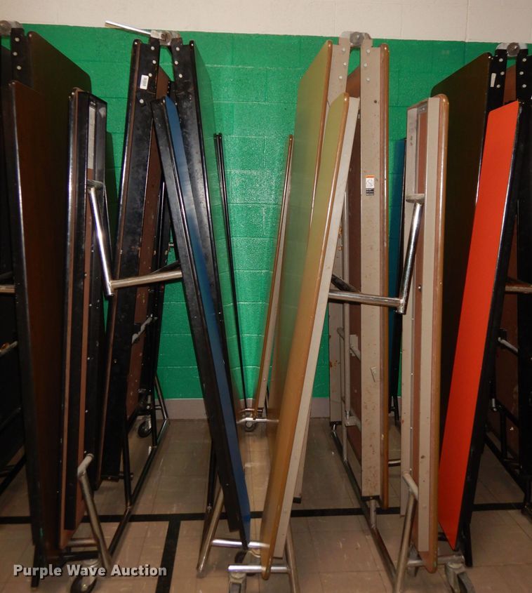 image for item JV9236 (12) folding lunchroom tables
