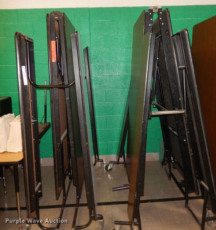 image for item JV9236 (12) folding lunchroom tables