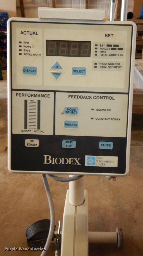 image for item JV9238 Biodex SRC stationary bicycle