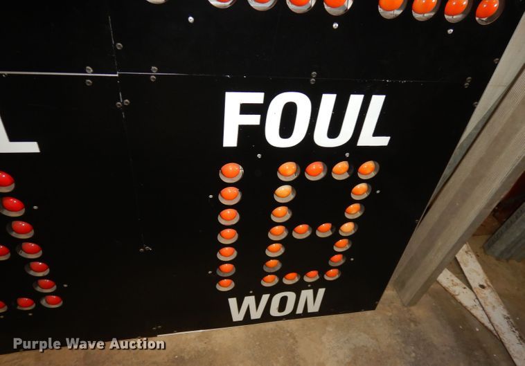 image for item JV9240 (2) Scorebrain Electro-Mech scoreboards