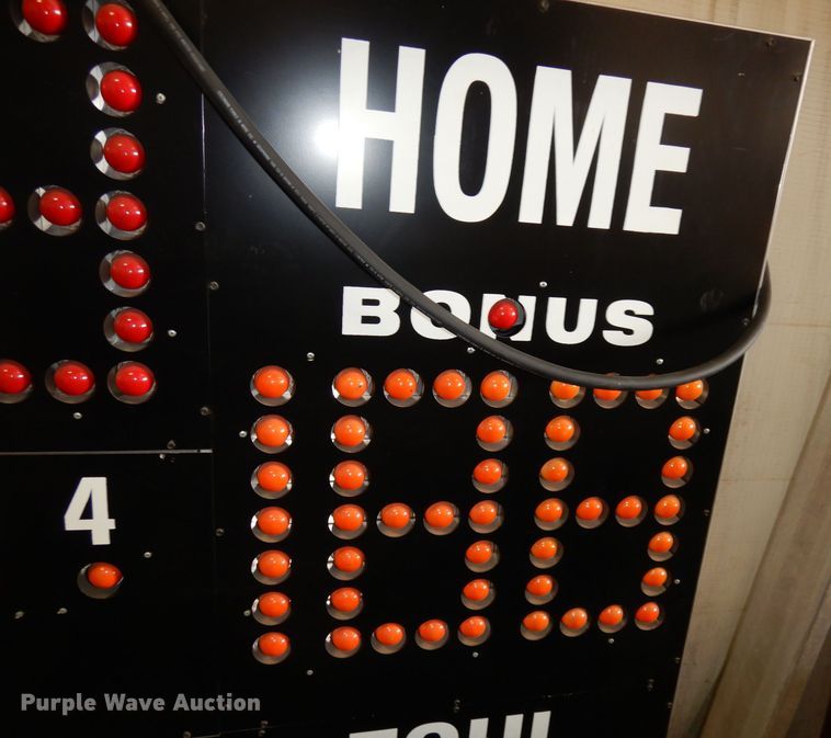 image for item JV9240 (2) Scorebrain Electro-Mech scoreboards