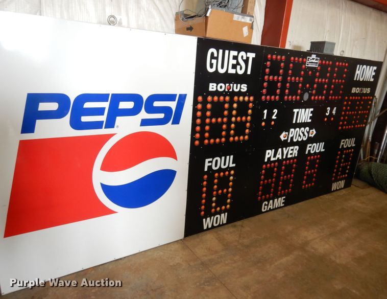 image for item JV9240 (2) Scorebrain Electro-Mech scoreboards