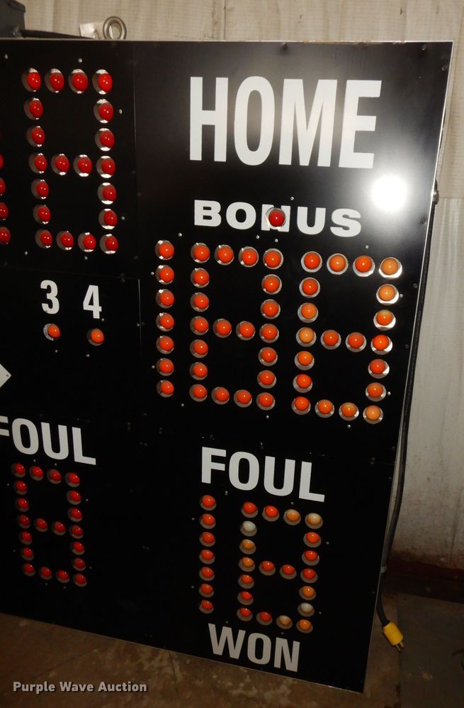 image for item JV9240 (2) Scorebrain Electro-Mech scoreboards