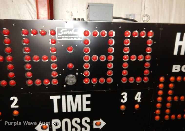 image for item JV9240 (2) Scorebrain Electro-Mech scoreboards
