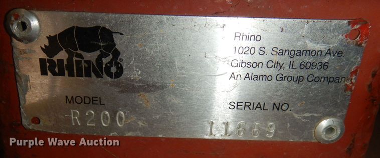 image for item JV9243 Rhino R200  5'W blade