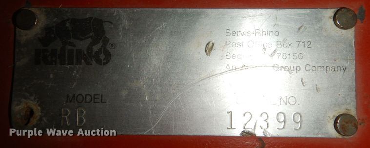 image for item JV9246 Rhino RB  5'W blade