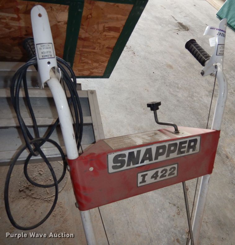 image for item JV9247 Snapper I422  snow blower