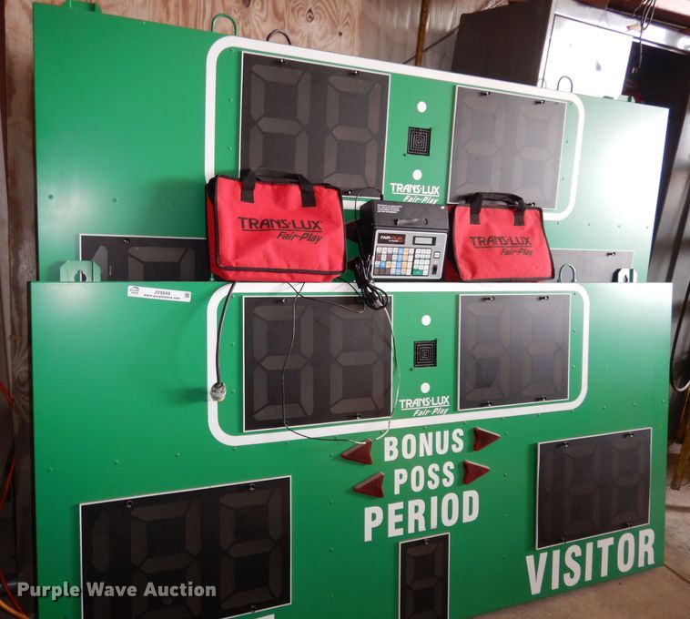 image for item JV9249 (2) 2003 Fair-Play Trans-Lux scoreboards