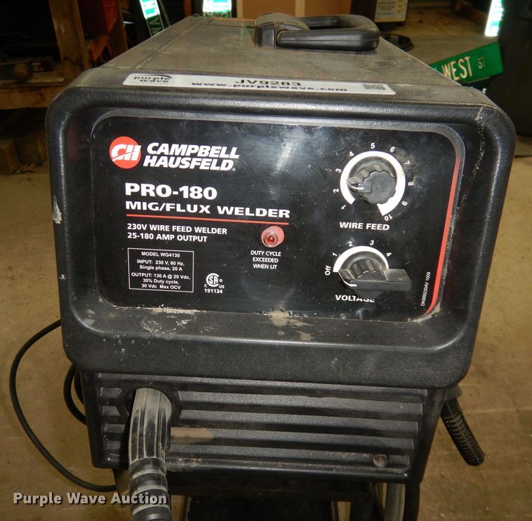 image for item JV9283 Campbell Hausfeld Pro-180  welder