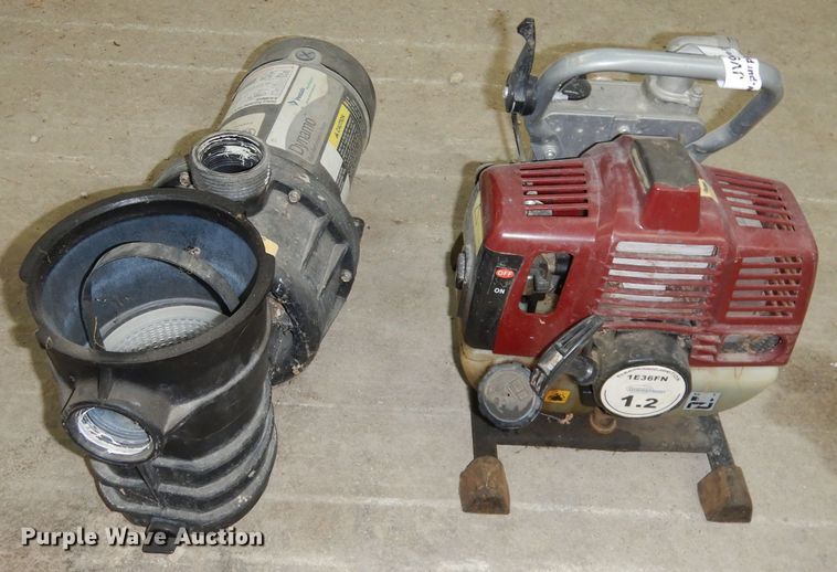 image for item JV9285 (2) pool pumps