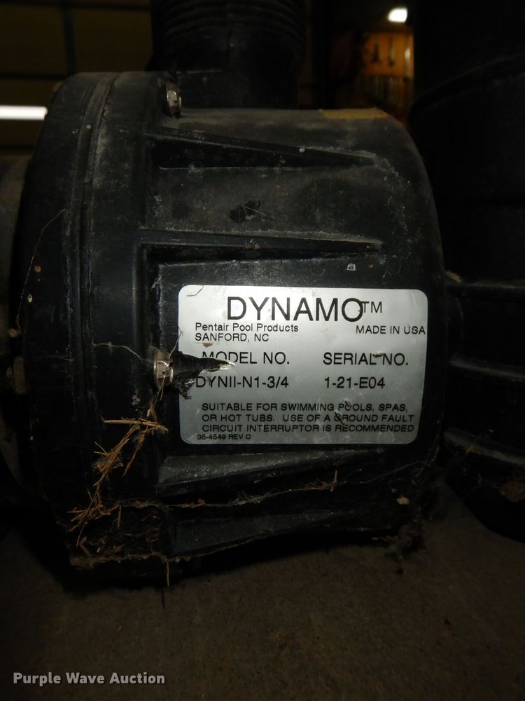 image for item JV9285 (2) pool pumps