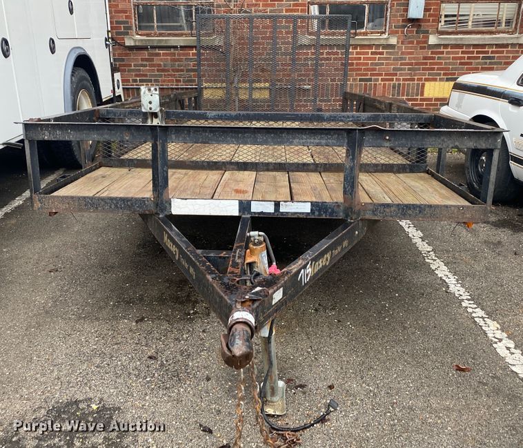 2007 Maxey utility trailer in Tulsa, OK Item KE9495 sold Purple Wave