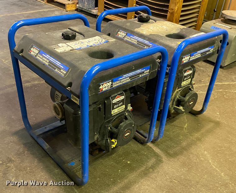 image for item KE9505 (2) Devilbiss GB4000 generators