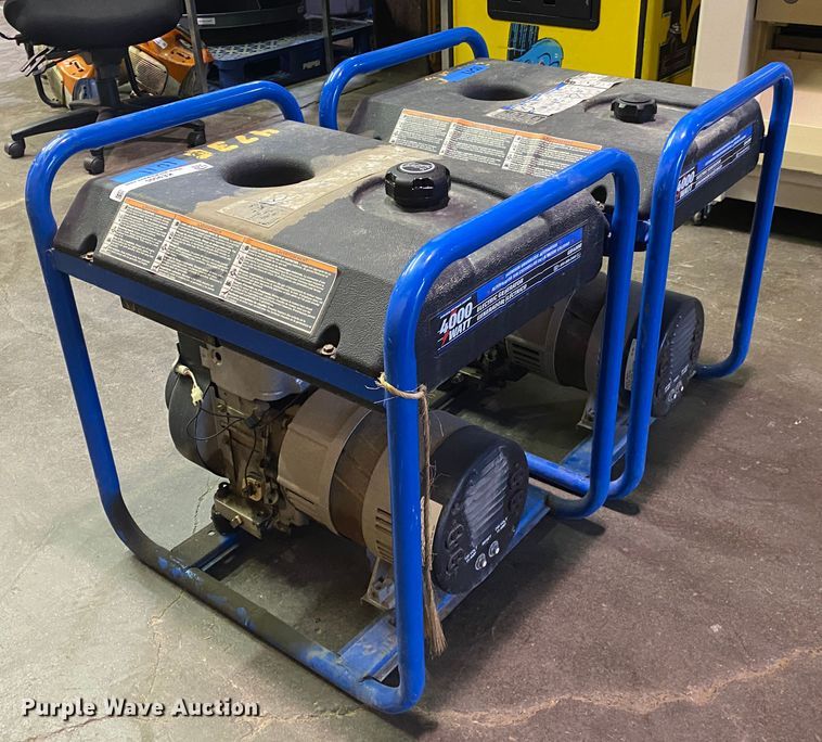 image for item KE9505 (2) Devilbiss GB4000 generators