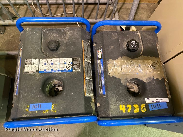 image for item KE9505 (2) Devilbiss GB4000 generators