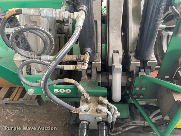 image for item KE9571 2008 McElroy TracStar 500 Series II pipe fusion machine