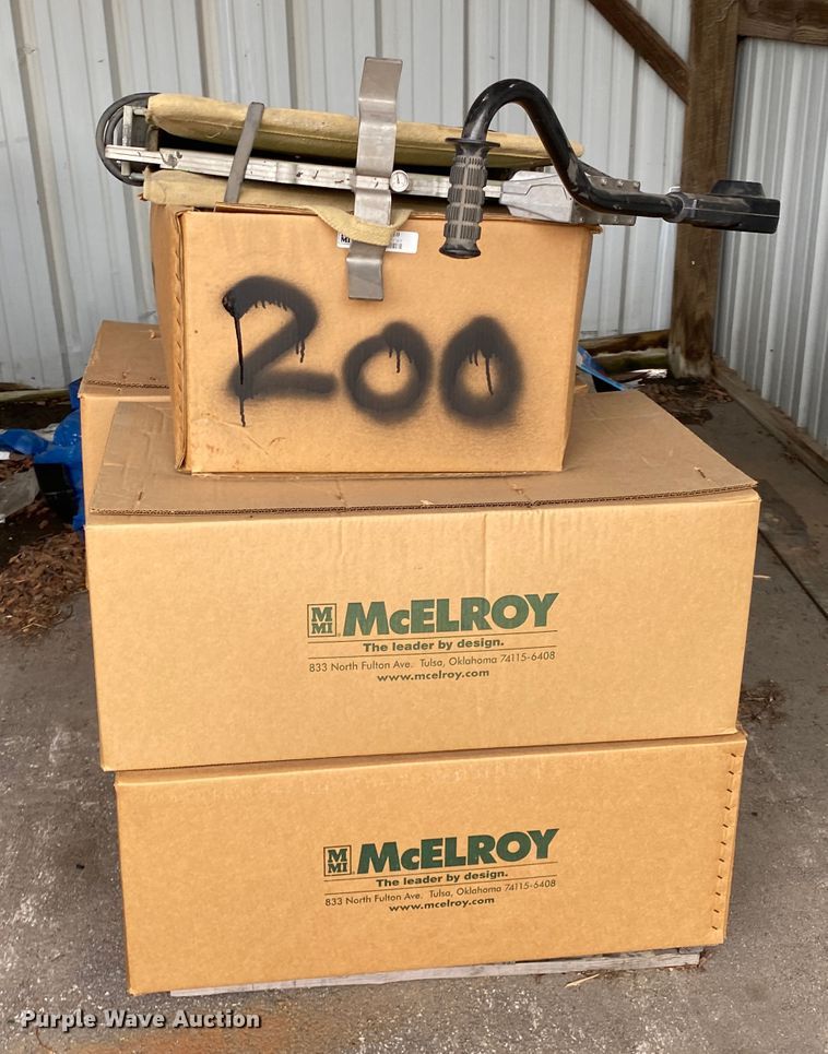 image for item KE9571 2008 McElroy TracStar 500 Series II pipe fusion machine