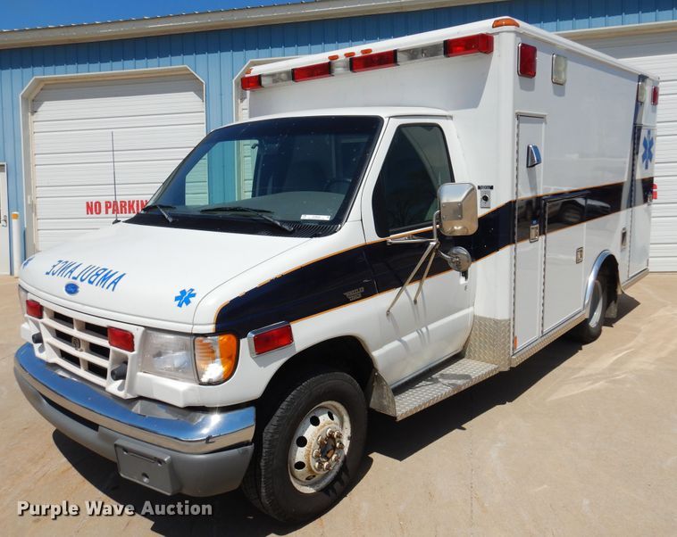 image for item KJ9609 1997 Ford E350  ambulance
