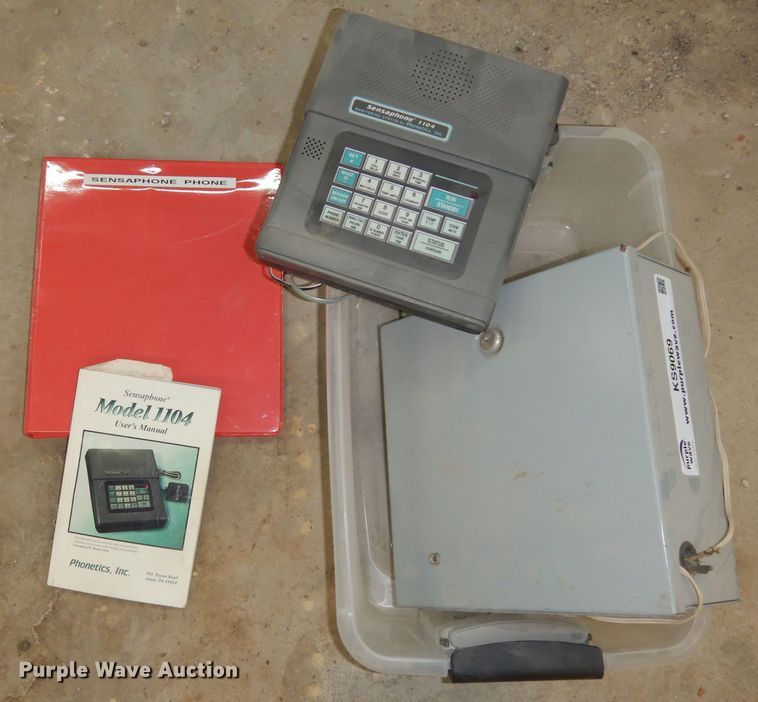 image for item KS9069 Sensaphone 1104  lift station telephone dialing system