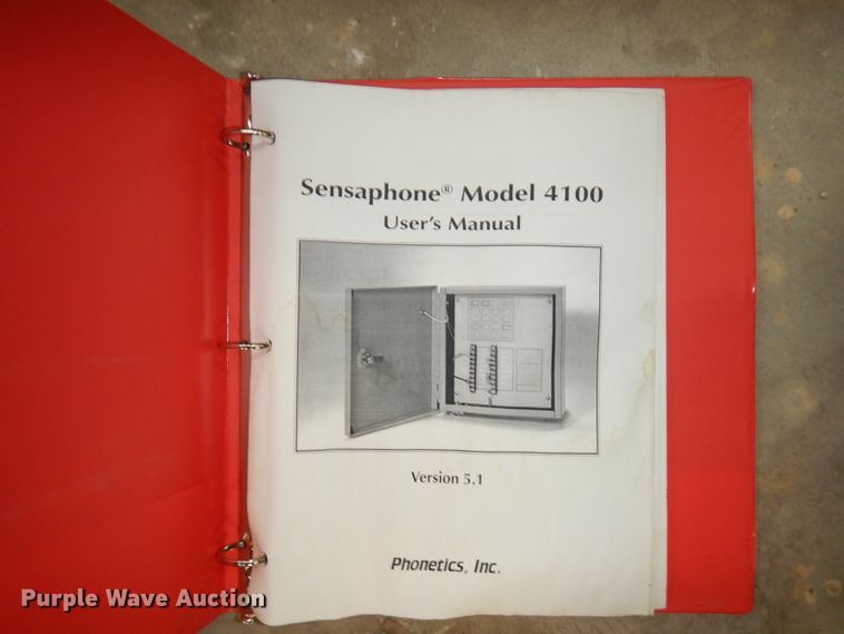 image for item KS9069 Sensaphone 1104  lift station telephone dialing system