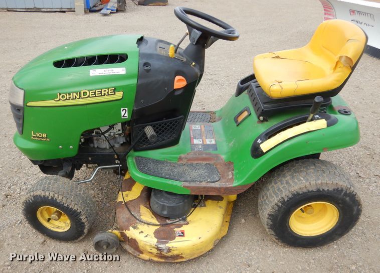 image for item KT9108 John Deere L108  lawn mower