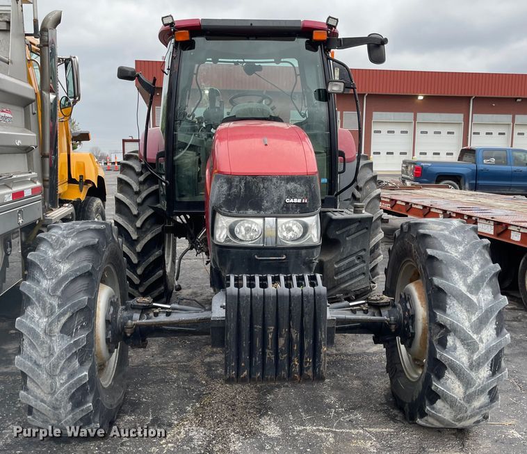 image for item KT9660 2014 Case 125 Maxxum  MFWD tractor