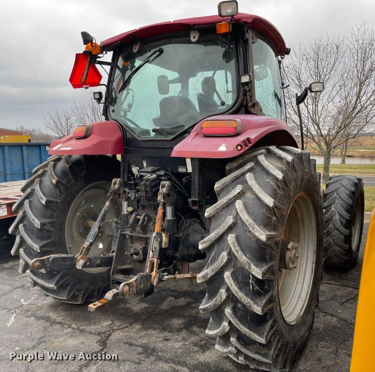 image for item KT9660 2014 Case 125 Maxxum  MFWD tractor