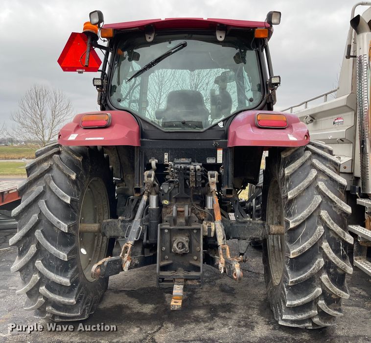 image for item KT9660 2014 Case 125 Maxxum  MFWD tractor