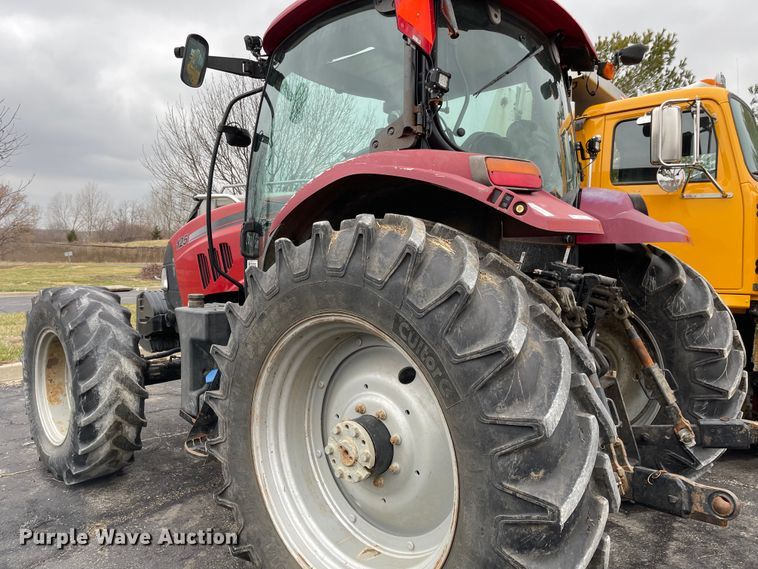 image for item KT9660 2014 Case 125 Maxxum  MFWD tractor