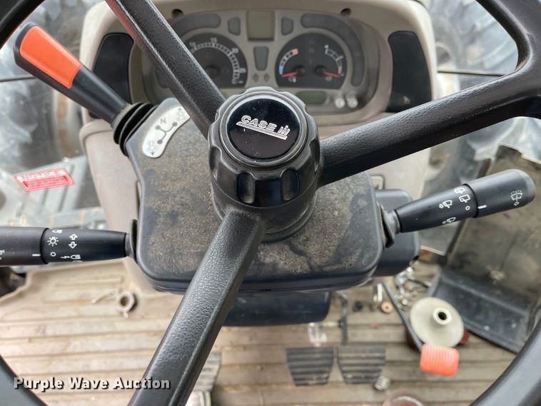 image for item KT9660 2014 Case 125 Maxxum  MFWD tractor