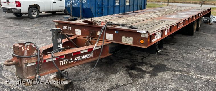 image for item KT9661 1997 Trail-Eze PDLX20TC31  tilt deck equipment trailer