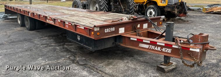image for item KT9661 1997 Trail-Eze PDLX20TC31  tilt deck equipment trailer