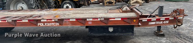 image for item KT9661 1997 Trail-Eze PDLX20TC31  tilt deck equipment trailer