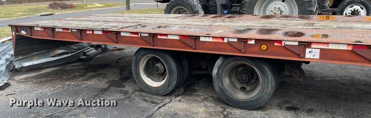 image for item KT9661 1997 Trail-Eze PDLX20TC31  tilt deck equipment trailer