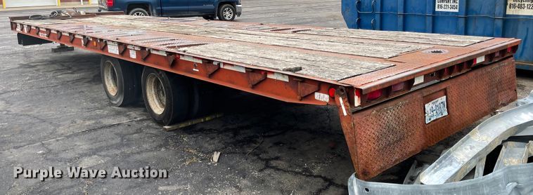 image for item KT9661 1997 Trail-Eze PDLX20TC31  tilt deck equipment trailer