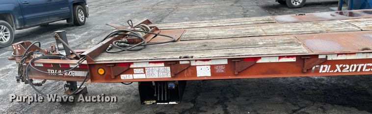 image for item KT9661 1997 Trail-Eze PDLX20TC31  tilt deck equipment trailer